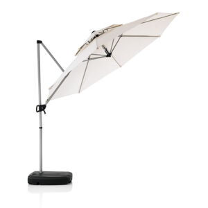 Biały parasol ogrodowy ø 350 cm Numana – Tomasucci
