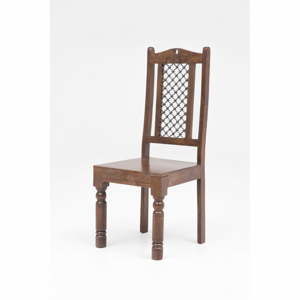 Krzesło z drewna akacjowego Index Living Thakat Opium