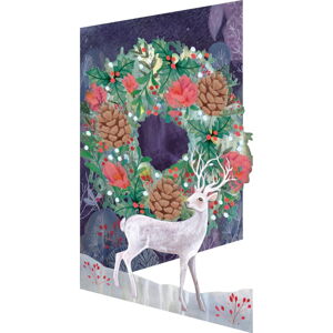 Kartki świąteczne zestaw 5 szt. Silver Stag – Roger la Borde