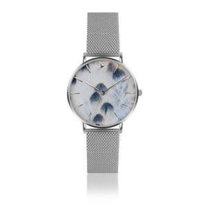 Zegarek damski z bransoletką ze stali nierdzewnej w srebrnym kolorze Emily Westwood Nataly