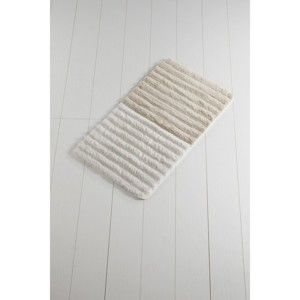 Jasnobeżowy dywanik łazienkowy Confetti Bathmats Soft Rock, 60x100 cm