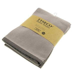 Komplet 3 szarobrązowych bawełnianych ścierek Tiseco Home Studio, 50x70 cm