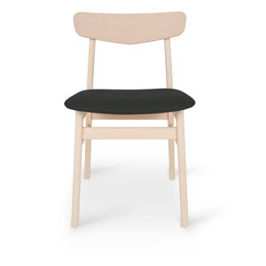 Czarno-naturalne krzesło z drewna bukowego Mosbol – Hammel Furniture