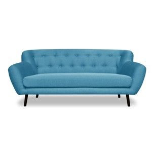 Turkusowa sofa Cosmopolitan design Hampstead, 192 cm