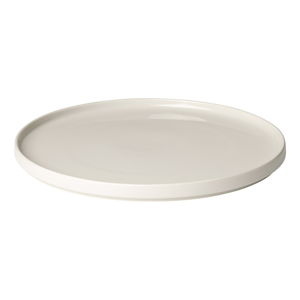 Biały ceramiczny talerz do serwowania Blomus Pilar