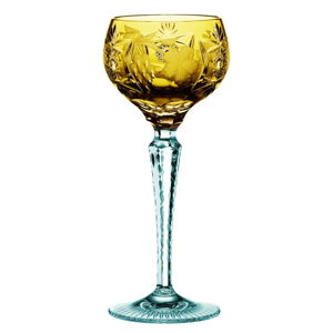 Pomarańczowy kieliszek do wina ze szkła kryształowego Nachtmann Traube Wine Hock Amber, 230 ml