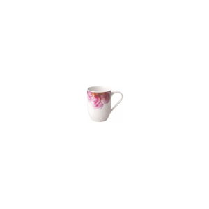 Biało-różowy porcelanowy kubek 280 ml Rose Garden − Villeroy&Boch
