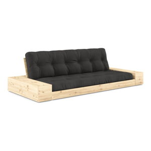 Ciemnoszara rozkładana sofa 244 cm Base – Karup Design
