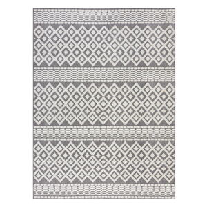 Szary dywan z szenilu odpowiedni do prania 160x240 cm Jhansi – Flair Rugs