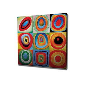Reprodukcja na płótnie Kandinsky , 45x45 cm