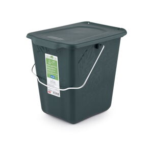 Ciemnozielony pojemnik na odpady kompostowalne 7 l Greenlije - Rotho