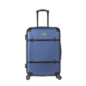 Niebieska walizka na kółkach GERARD PASQUIER Calia Valise Weekend, 64 l