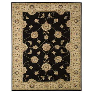 Czarno-beżowy dywan Schöngeist & Petersen Gemstone, 80x150 cm