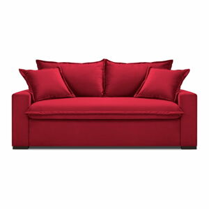 Czerwona rozkładana sofa Kooko Home Mezzo