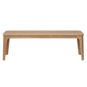 Ławka z drewna białego dębu Unique Furniture Amalfi