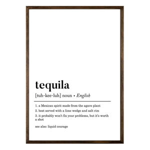 Plakat 50x70 cm Tequila – Wallity