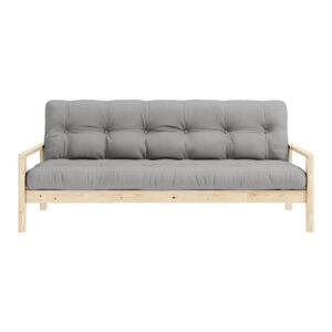 Szara rozkładana sofa 205 cm Knob – Karup Design