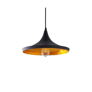 Lampa sufitowa w czarno-złotym kolorze Native Industrial, ⌀ 36 cm