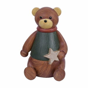 Świąteczna dekoracja w kształcie misia Ego Dekor Teddy Bear, wys. 12 cm