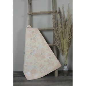 Jasnoróżowy bawełniany dywanik łazienkowy My Home Plus Sensation, 60x90 cm