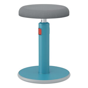 Niebieskie ergonomiczne krzesło balansujące Leitz Cosy Ergo