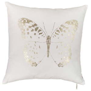 Poszewka na poduszkę Apolena Golden Butterfly, 45x45 cm