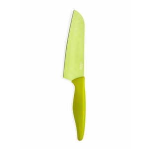Zielony nóż The Mia Santoku, dł. 13 cm