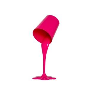 Różowa lampa stołowa Homemania Ximena