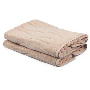 Zestaw 2 beżowych ręczników Beverly Hills Polo Club Gartex, 50x75 cm