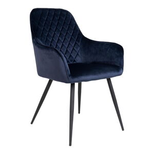Niebieskie aksamitne krzesła zestaw 2 szt. Harbo – House Nordic
