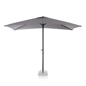Szary parasol ogrodowy 200x300 cm Marcelli – Tomasucci