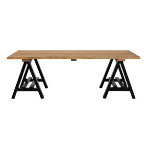 Naturalny stolik z blatem z drewna sosnowego 80x140 cm Hampstead – Premier Housewares