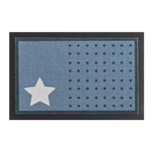 Wycieraczka Hanse Home Star and Dots Light Blue, 40x60 cm