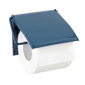 Niebieski uchwyt na papier toaletowy Wenko Cover