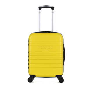 Żółta walizka na kółkach VERTIGO Valises Cabine, 34 l
