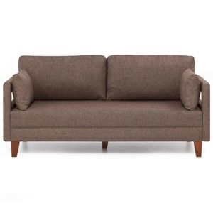 Brązowa sofa 2-osobowa Balcab Home Lily