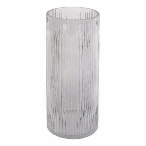 Szary szklany wazon PT LIVING Allure, wys. 30 cm