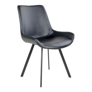 Czarne krzesła zestaw 2 szt. Memphis – House Nordic