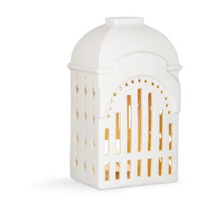 Biały ceramiczny świecznik Kähler Design Urbania Lighthouse Tivoli