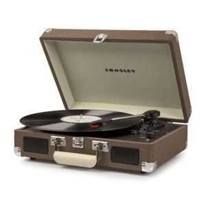 Brązowy gramofon Crosley Cruiser Deluxe