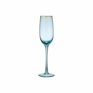 Niebieski kieliszek do szampana Ladelle Chloe, 250 ml