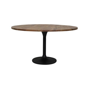 Naturalny okrągły stół z blatem z drewna akacjowego ø 120 cm Biboca – Light & Living