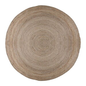 Naturalny okrągły dywan z juty 180x180 cm Capri – Flair Rugs