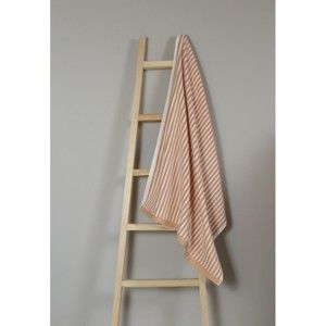 Pomarańczowy ręcznik bawełniany My Home Plus Bath, 75x135 cm