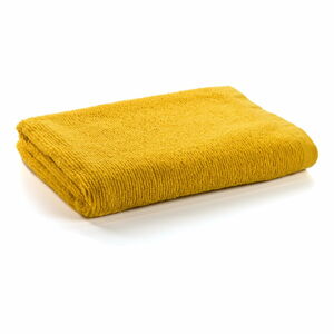 Żółty ręcznik bawełniany La Forma Miekki, 95x150 cm