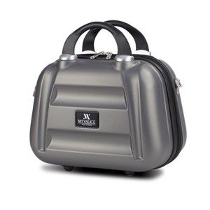 Szara damska walizka podręczna My Valice SMART BAG LASSO Make Up & Hand Suitcase