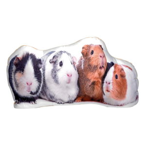 Poduszka z nadrukiem świnek morskich Adorable Cushions