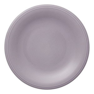 Fioletowy porcelanowy talerz na sałatkę Like by Villeroy & Boch Group, 21,5 cm