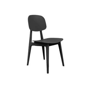 Czarne krzesło Leitmotiv Vintage