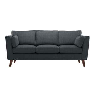 Antracytowa sofa sofa Jalouse Maison Elisa, 207 cm